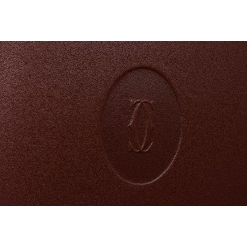 Cartier Fold Wallet Vintage Must de Cartier Bordeaux — view 4