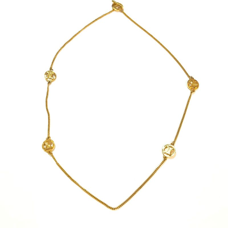 Celine Macadam Coin Necklace Made In Italy : X2014