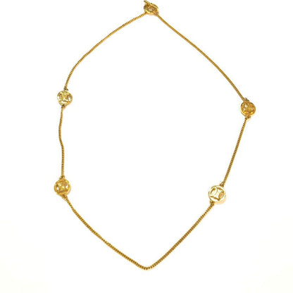 Celine Macadam Coin Necklace Made In Italy : X2014