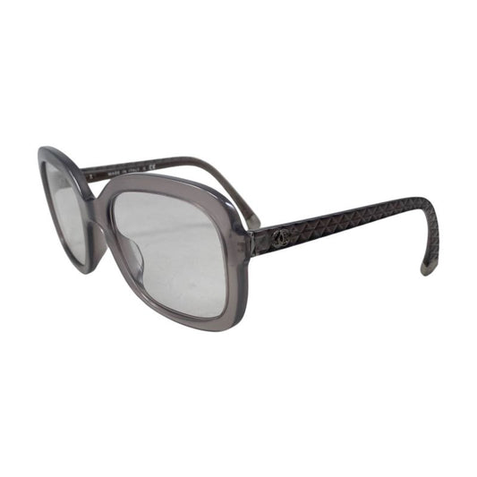 Chanel Quilted Coco Clear Sunglasses 5329-a Em0719