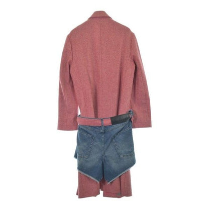 Loewe Chester Coat Wool Leather — view 2