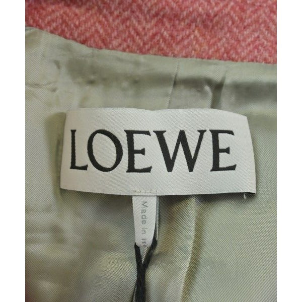 Loewe Chester Coat Wool Leather — view 3