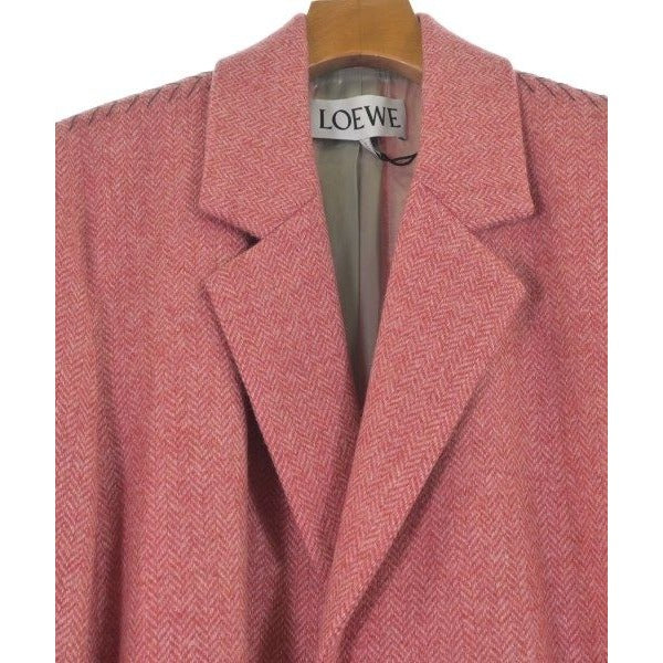 Loewe Chester Coat Wool Leather — view 4