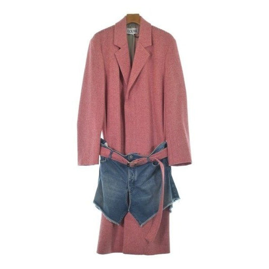 Loewe Chester Coat Wool Leather