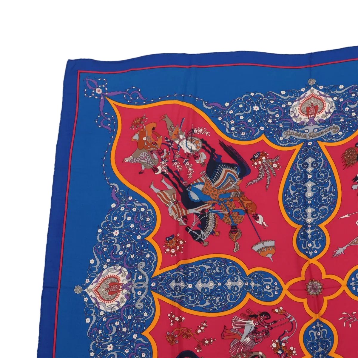 Hermes Carre Jean 140 Poesie Persane Persian Poetry Scarf — view 2