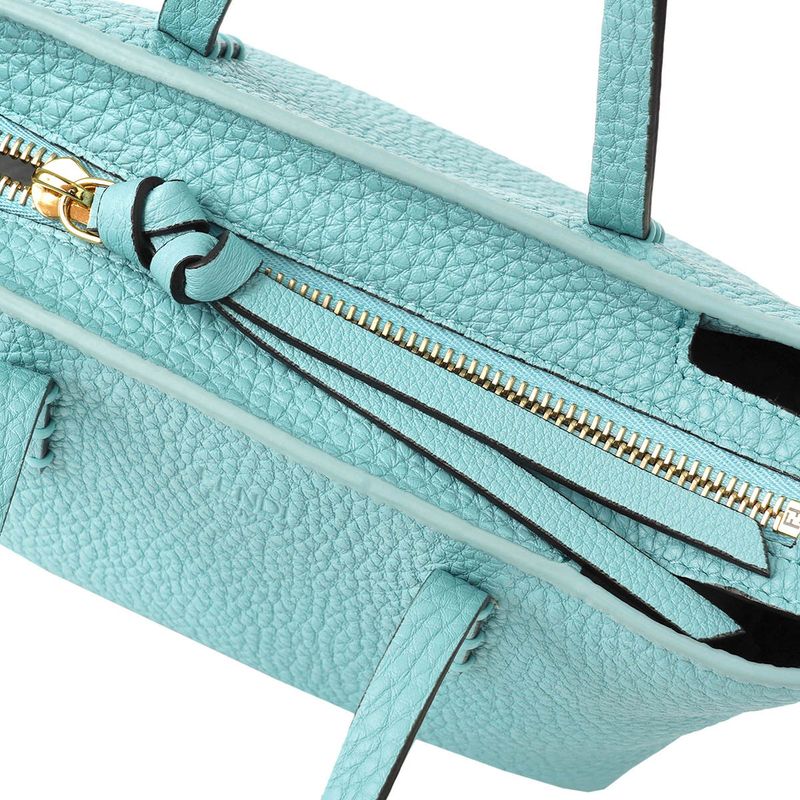 Fendi Handbag Rolled Mini Light Blue