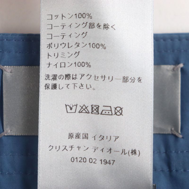  DIOR Homme 293c184a5573 Roller Coaster Buckle Military Cargo Pants Blue 50