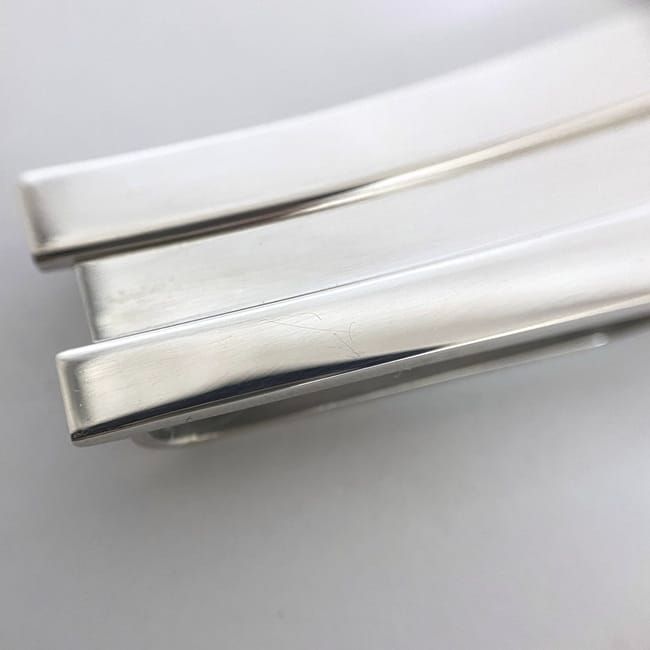 Gucci Money Clip Ec22539 Silver Polished