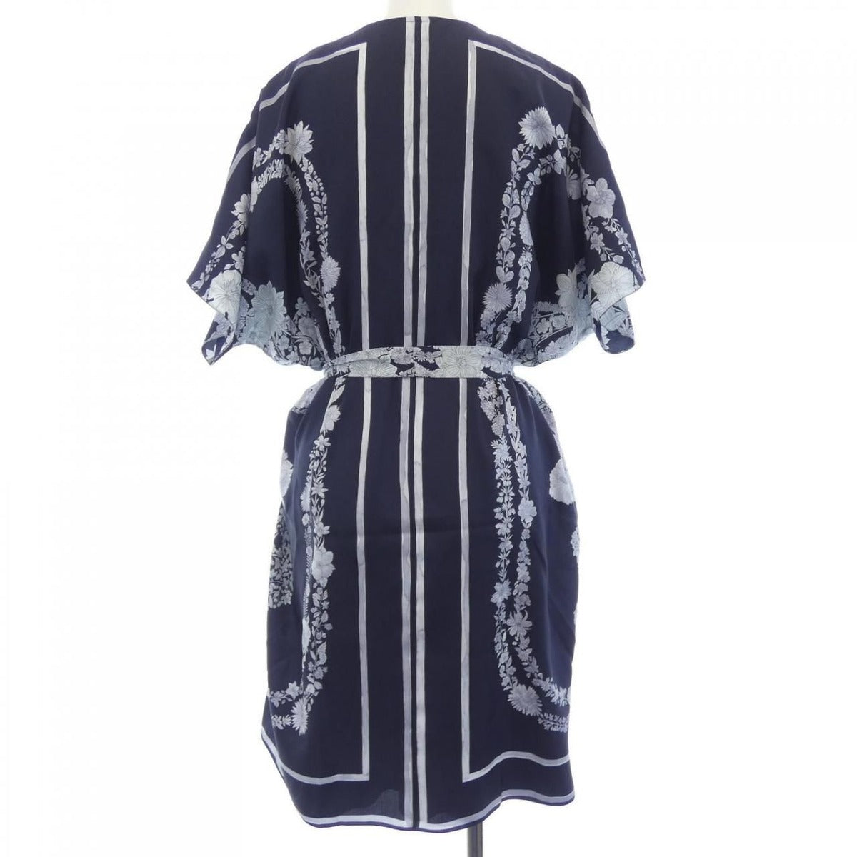 Hermes Bride de Gala en Fleurs Twill Lane Dress — view 2