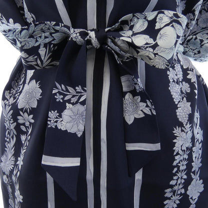 Hermes Bride de Gala en Fleurs Twill Lane Dress — view 7
