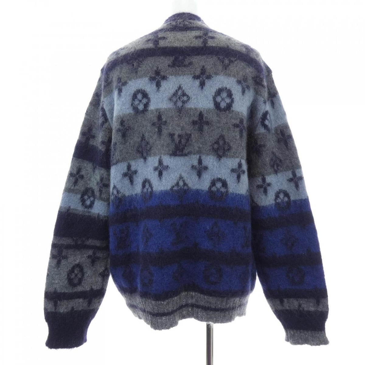 Louis Vuitton Cardigan Navy Gray — view 2