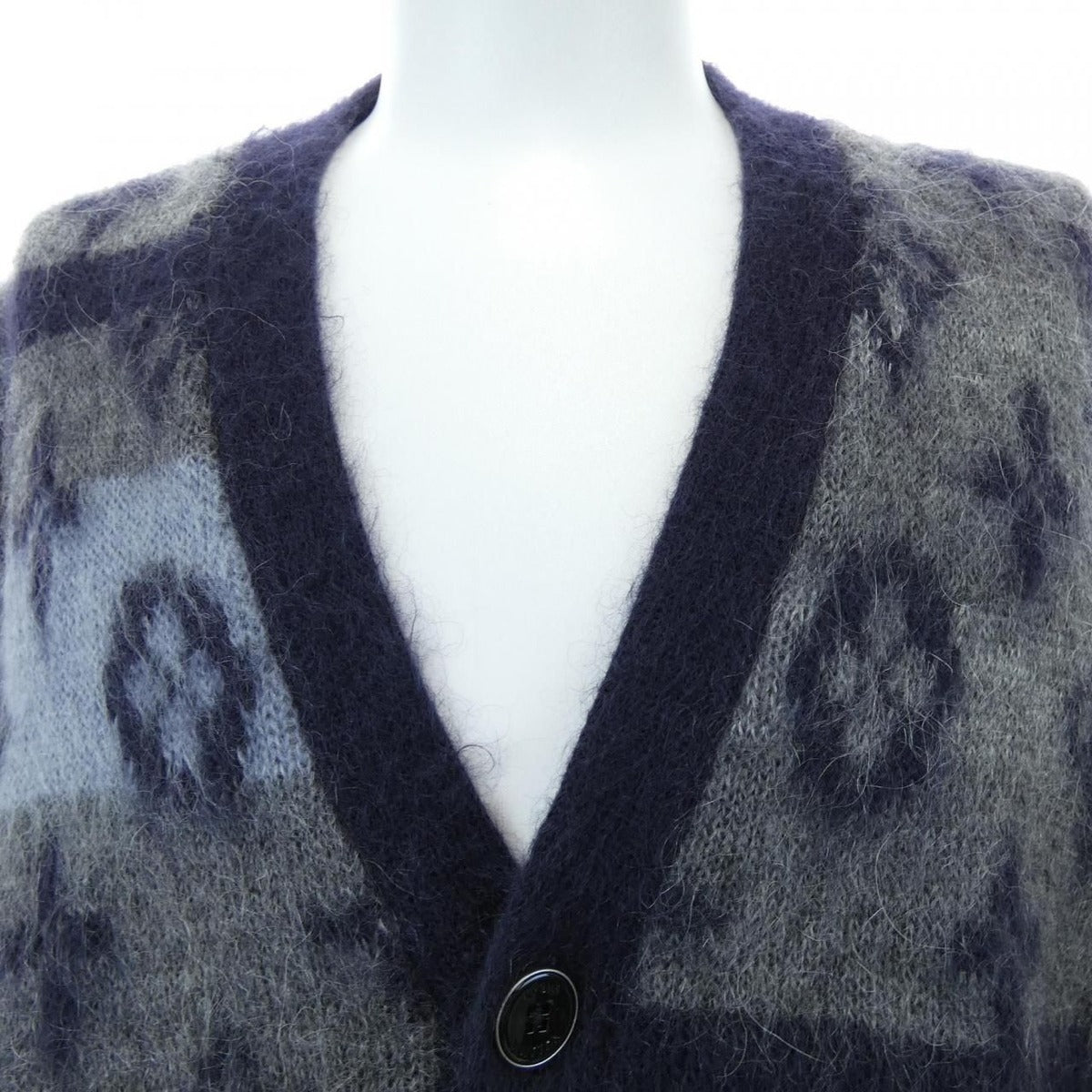 Louis Vuitton Cardigan Navy Gray — view 5