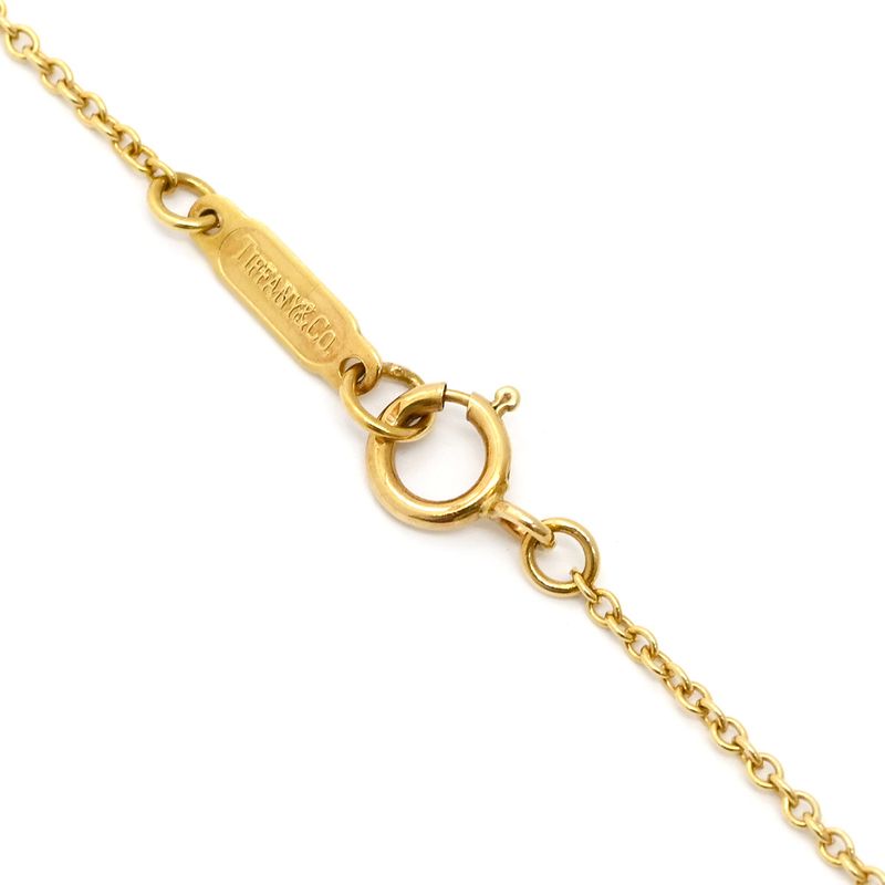 Tiffany & Co Tiffany & Co Necklace Cross Pendant Diamond Pt950 (Top) 18k Yellow