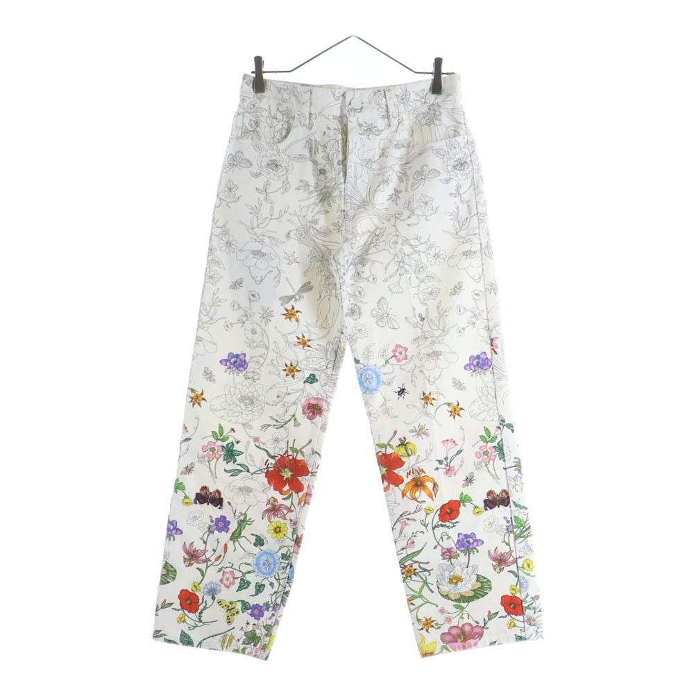 Gucci Flora Print Pants White