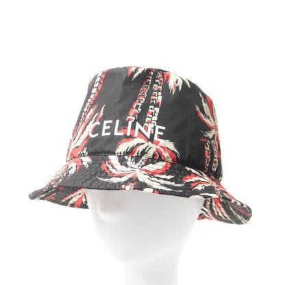 Celine Hat Size S Aloha Palm Tree Nylon Bucket Hat Made In France 20250611