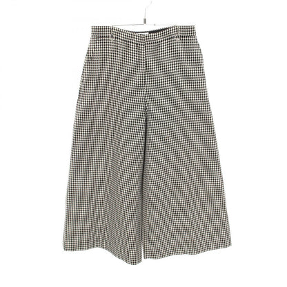 Dior Pants Houndstooth Wool Black. Ivory