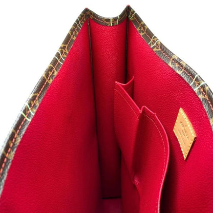 Louis Vuitton X Takashi Murakami Tote Bag Sac Pura M95010 Monogram Cherry Red