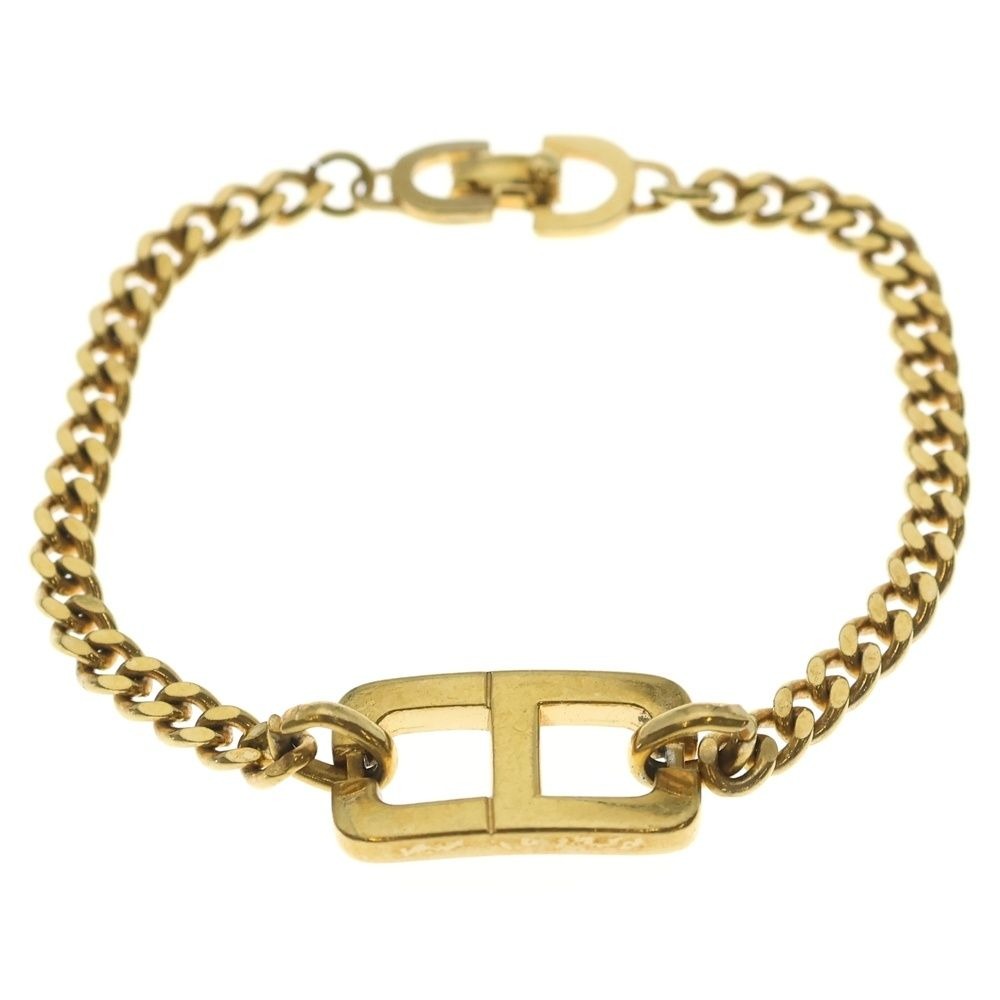 Dior CD Logo Chain Bracelet Gold