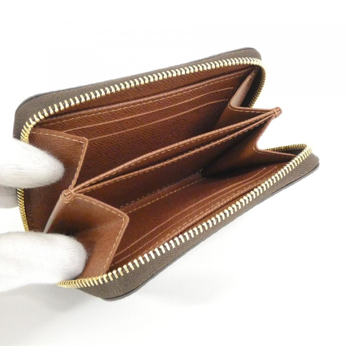 Louis Vuitton Monogram Zippy Coin Purse Case — view 3