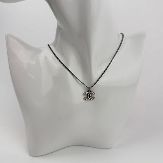 Chanel CC Logo Necklace Vintage