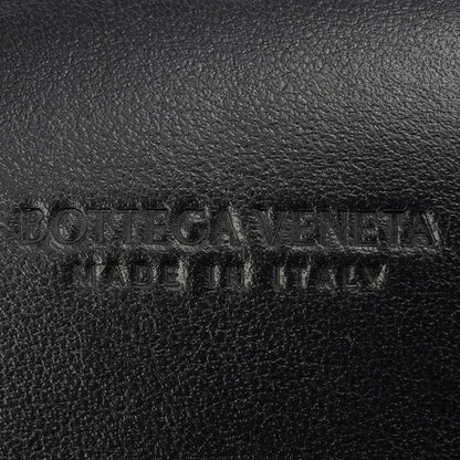 Bottega Veneta Long Wallet Leather Chain Wallet Nero