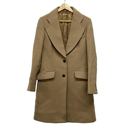 Miu Miu Coat 40 M Beige Winter Wear