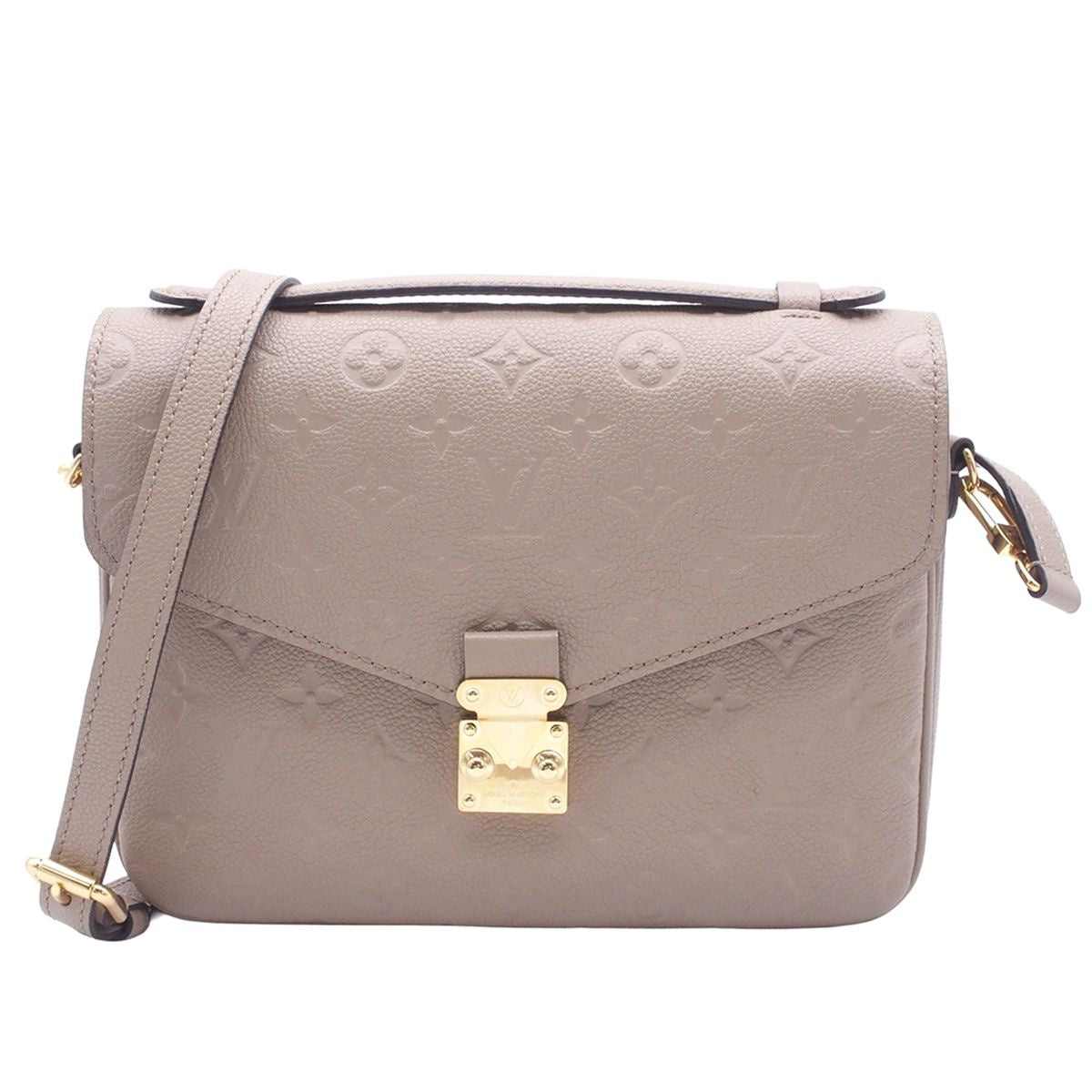 Louis Vuitton Pochette Metis MM Tourterelle Monogram Empreinte 2-Way Shoulder