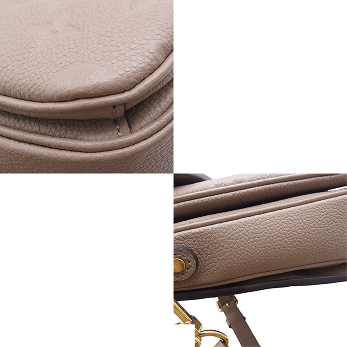 Louis Vuitton Pochette Metis MM Tourterelle Monogram Empreinte 2-Way Shoulder — view 8