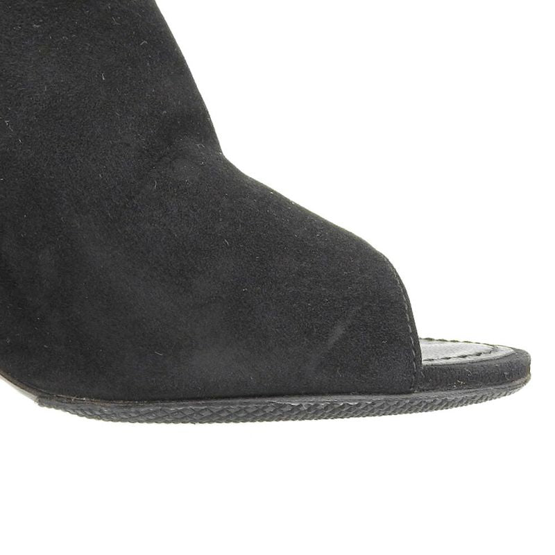 Louis Vuitton 2016 Item Essential V Suede Leather Open Toe Sabo Sandals Mules