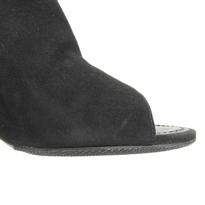 Louis Vuitton 2016 Item Essential V Suede Leather Open Toe Sabo Sandals Mules