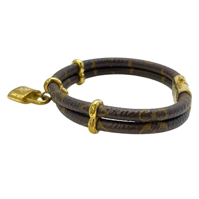 Louis Vuitton M6640f Bra Scuff Keep It Twice Bracelet Accessories Cadenas Charm