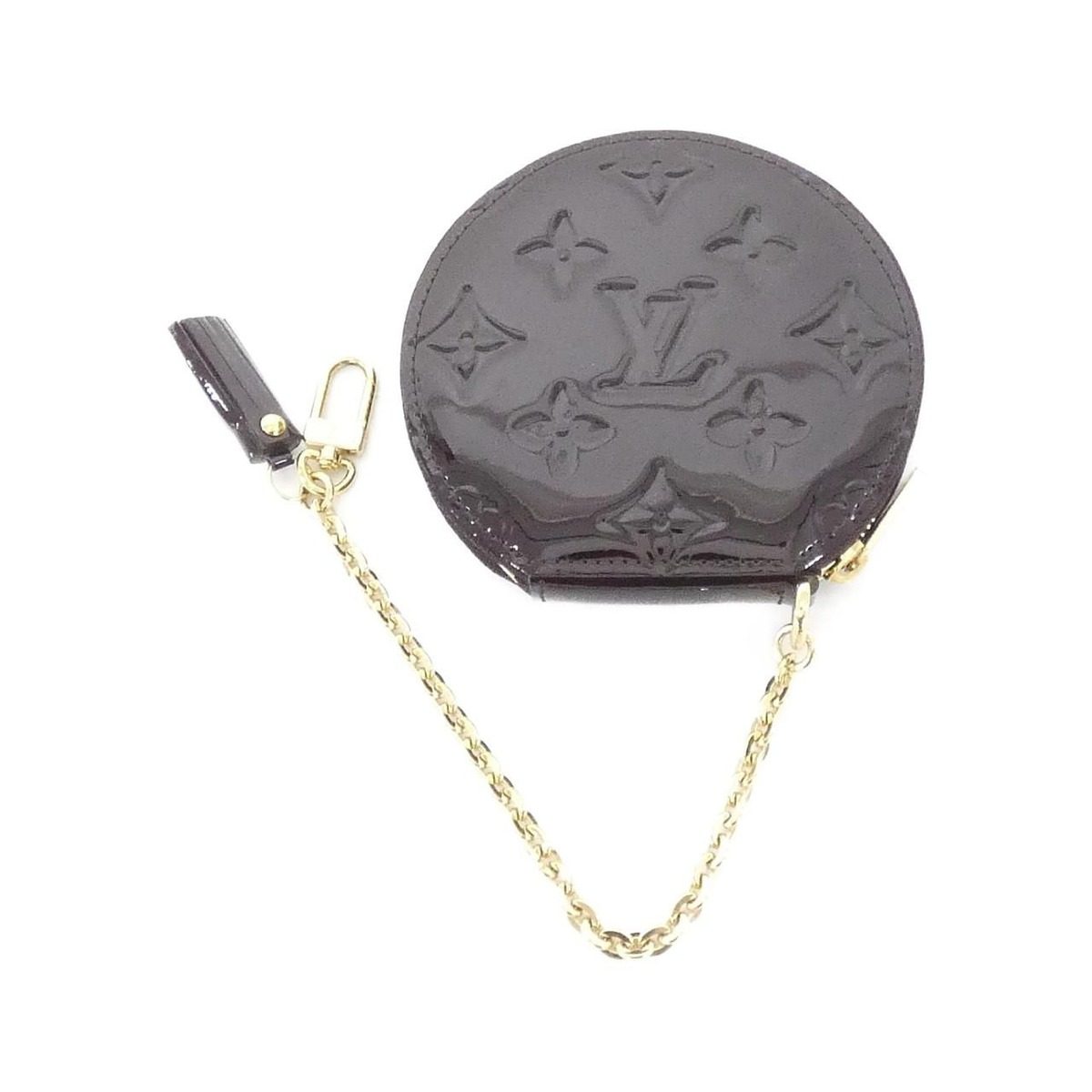 Louis Vuitton Vernis Porte Monet Ecruille Coin Case — view 2