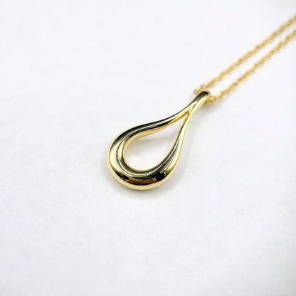 Tiffany & Co Opentia Yellow Gold Necklace 40 cm — view 2