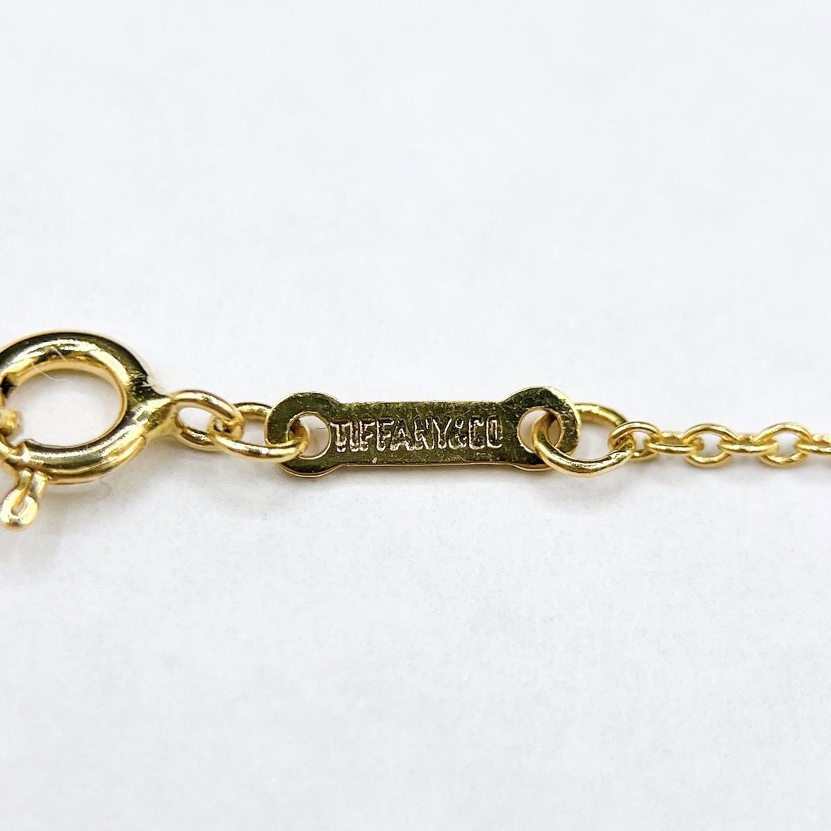Tiffany & Co Opentia Yellow Gold Necklace 40 cm — view 4
