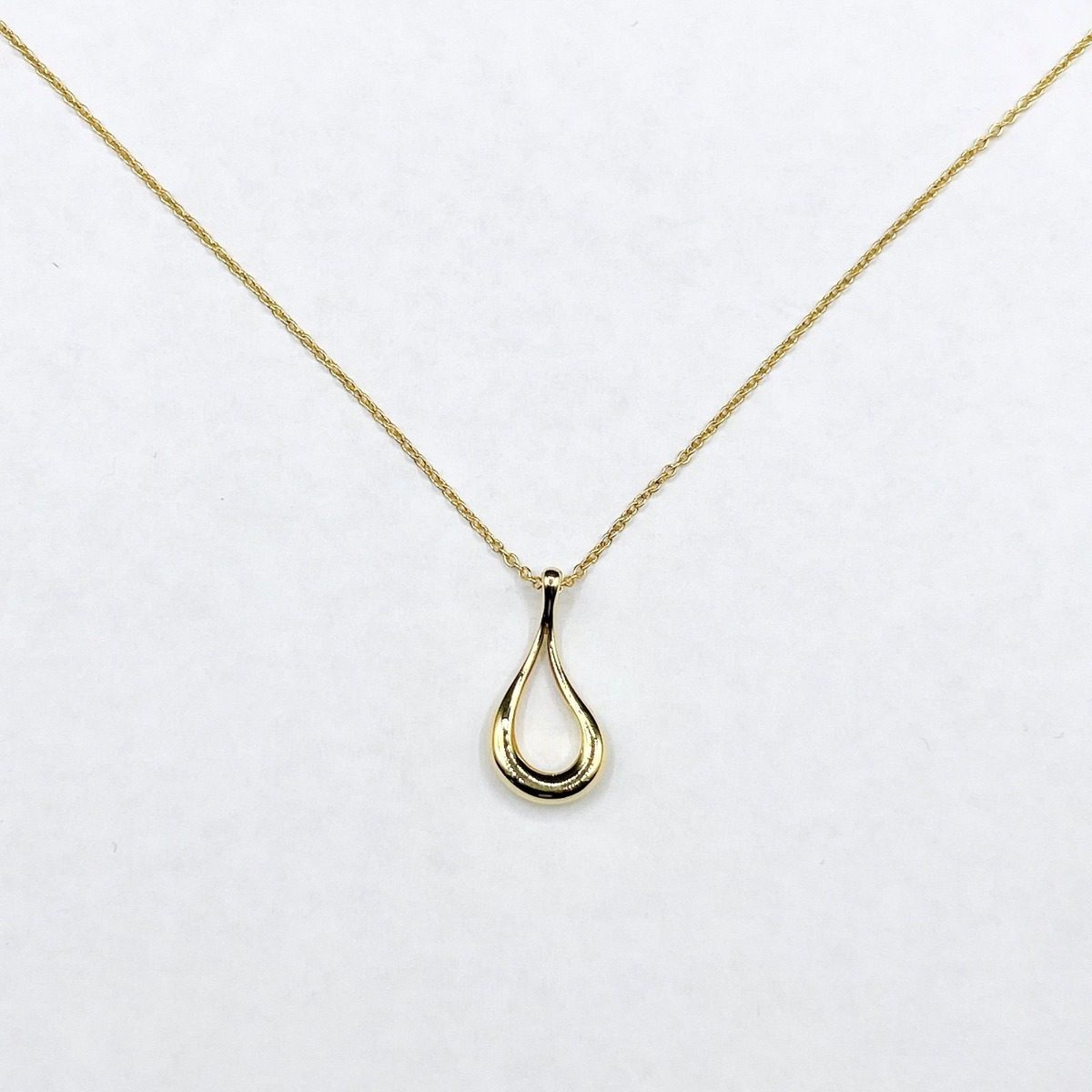 Tiffany & Co Opentia Yellow Gold Necklace 40 cm — view 8
