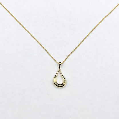 Tiffany & Co Opentia Yellow Gold Necklace 40 cm — view 8