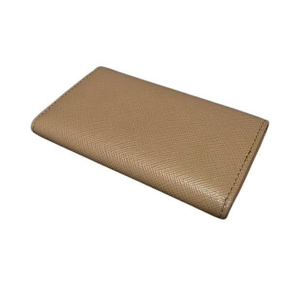 Prada Key Case 1 Pg222 Brown Saffiano Leather 6 Rows Gold Hardware — view 3