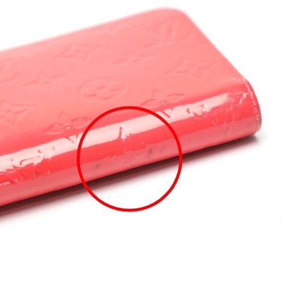 Louis Vuitton M93202 Vernis Round Zipper Zippy Wallet Long Wallet Louis Vuitton