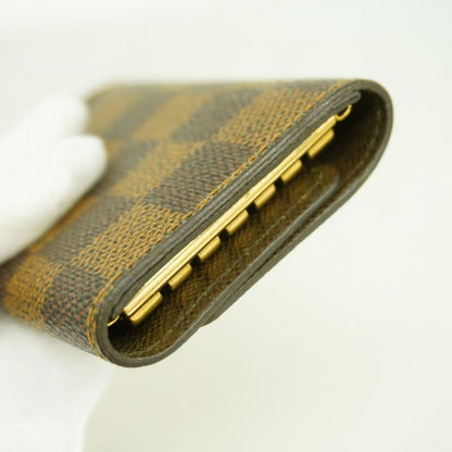 Louis Vuitton Key Case Damier Multicles 6 N62630 Ebène Men Women Unisex