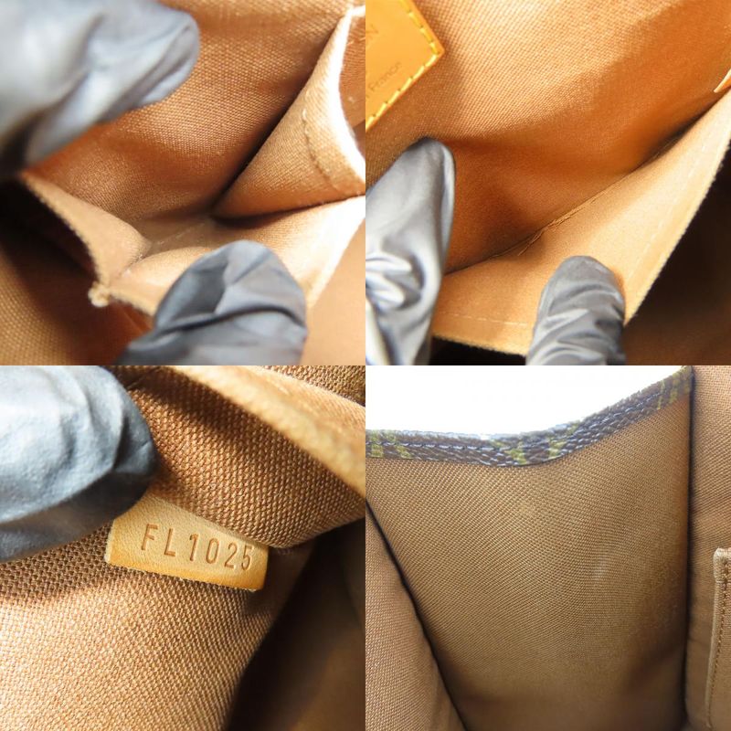 Louis Vuitton Shoulder Bag Popincourt Haut M40007 Monogram Brown Goldhardware