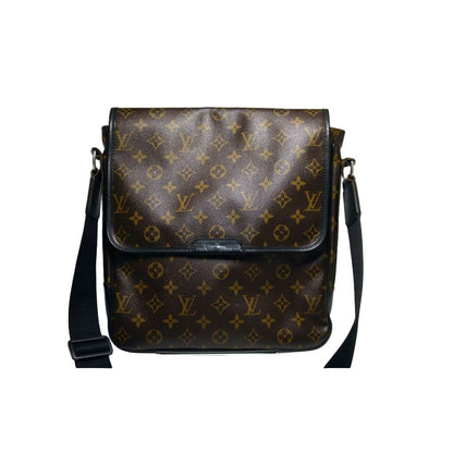 Louis Vuitton Monogram Macassar Bus MM Shoulder
