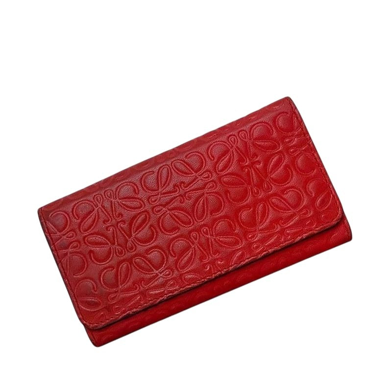 Loewe 6 Ribbon Key Case Red Repeat Anagram 160.17.010