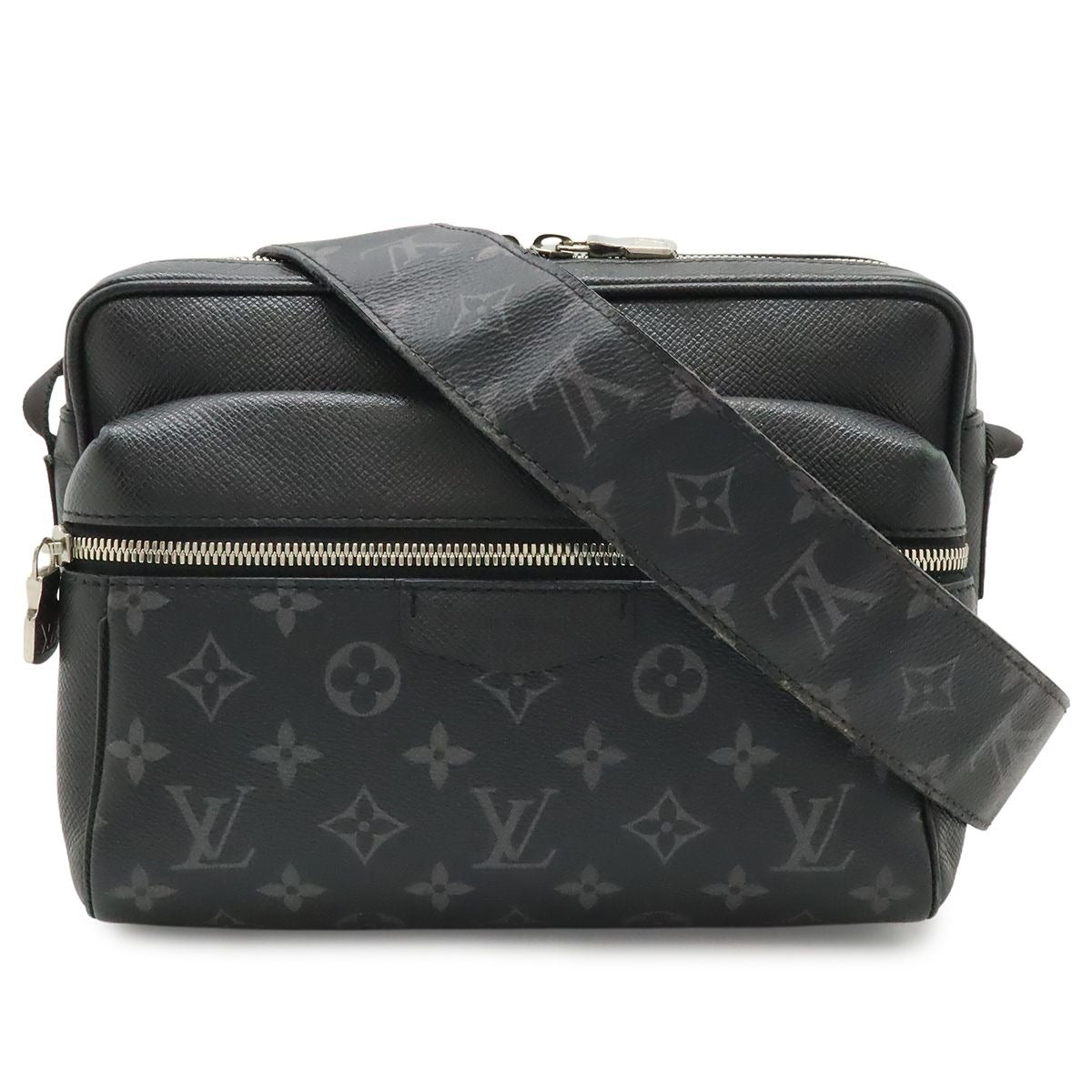 Louis Vuitton Taigarama Monogram Eclipse Outdoor Messenger PM Shoulder Bag
