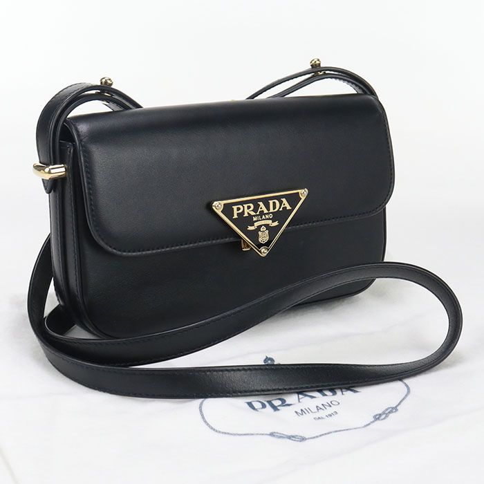 Prada 1bd339 ASK F0002 Shoulder Bag Leather Women