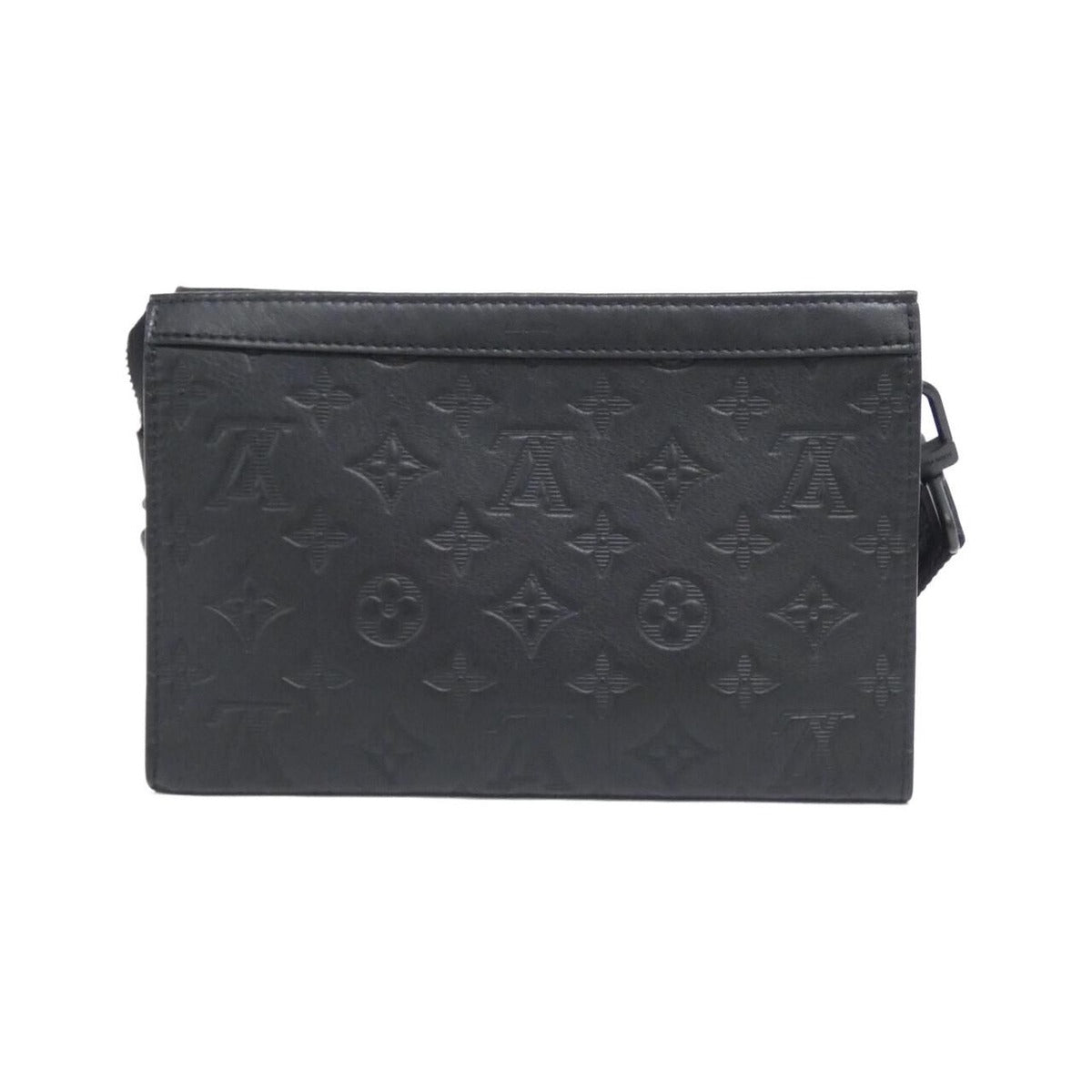 Louis Vuitton Monogram Shadow Gaston Wearable Wallet Shoulder Bag Black — view 2