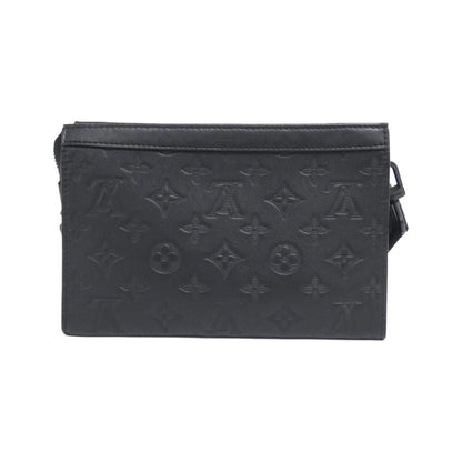 Louis Vuitton Monogram Shadow Gaston Wearable Wallet Shoulder Bag Black — view 2