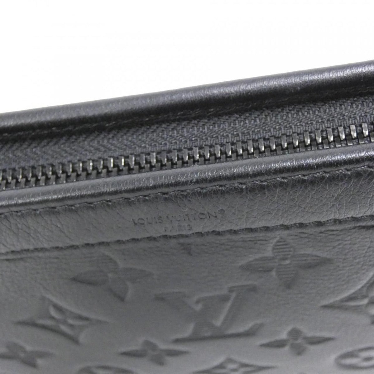 Louis Vuitton Monogram Shadow Gaston Wearable Wallet Shoulder Bag Black — view 4