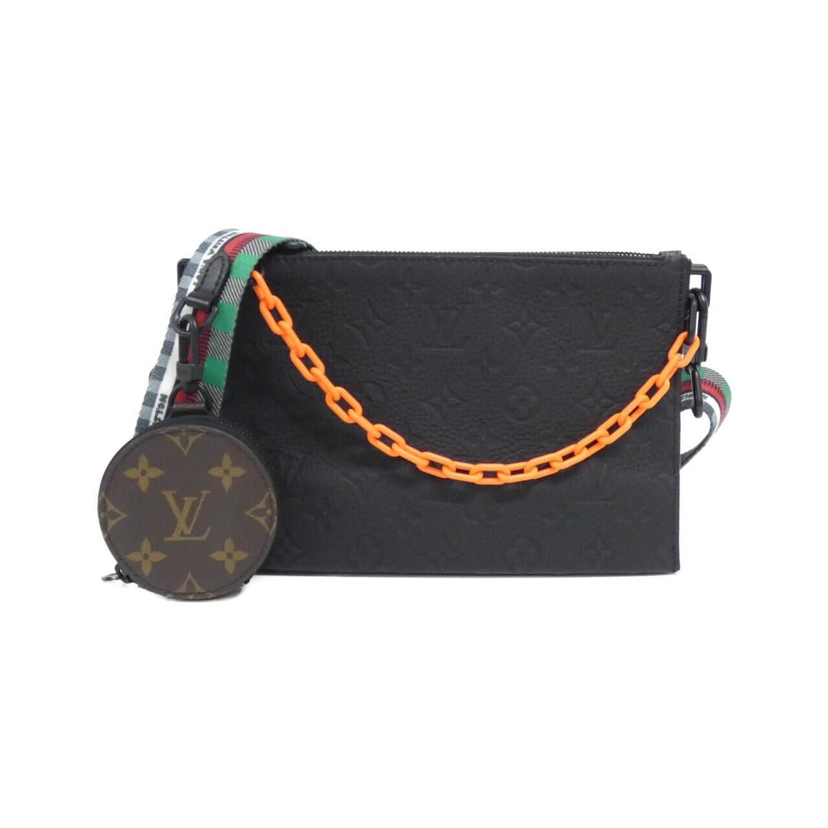 Louis Vuitton Taurillon Monogram Trio Pouch Shoulder Bag
