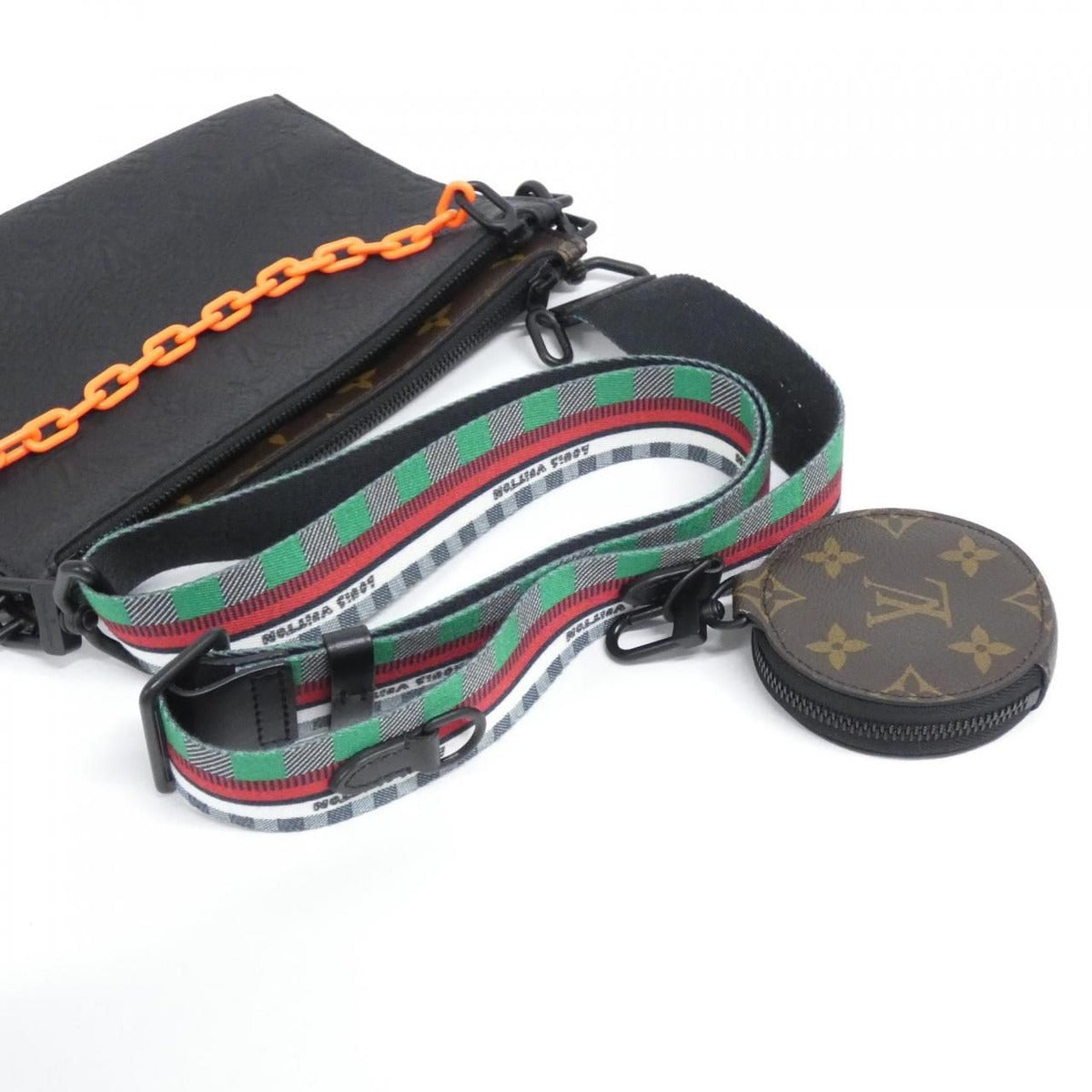 Louis Vuitton Taurillon Monogram Trio Pouch Shoulder Bag — view 7