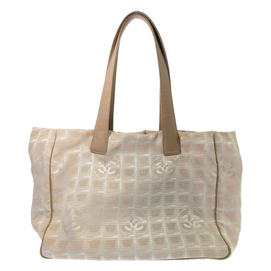 Chanel New Travel Leather Canvas